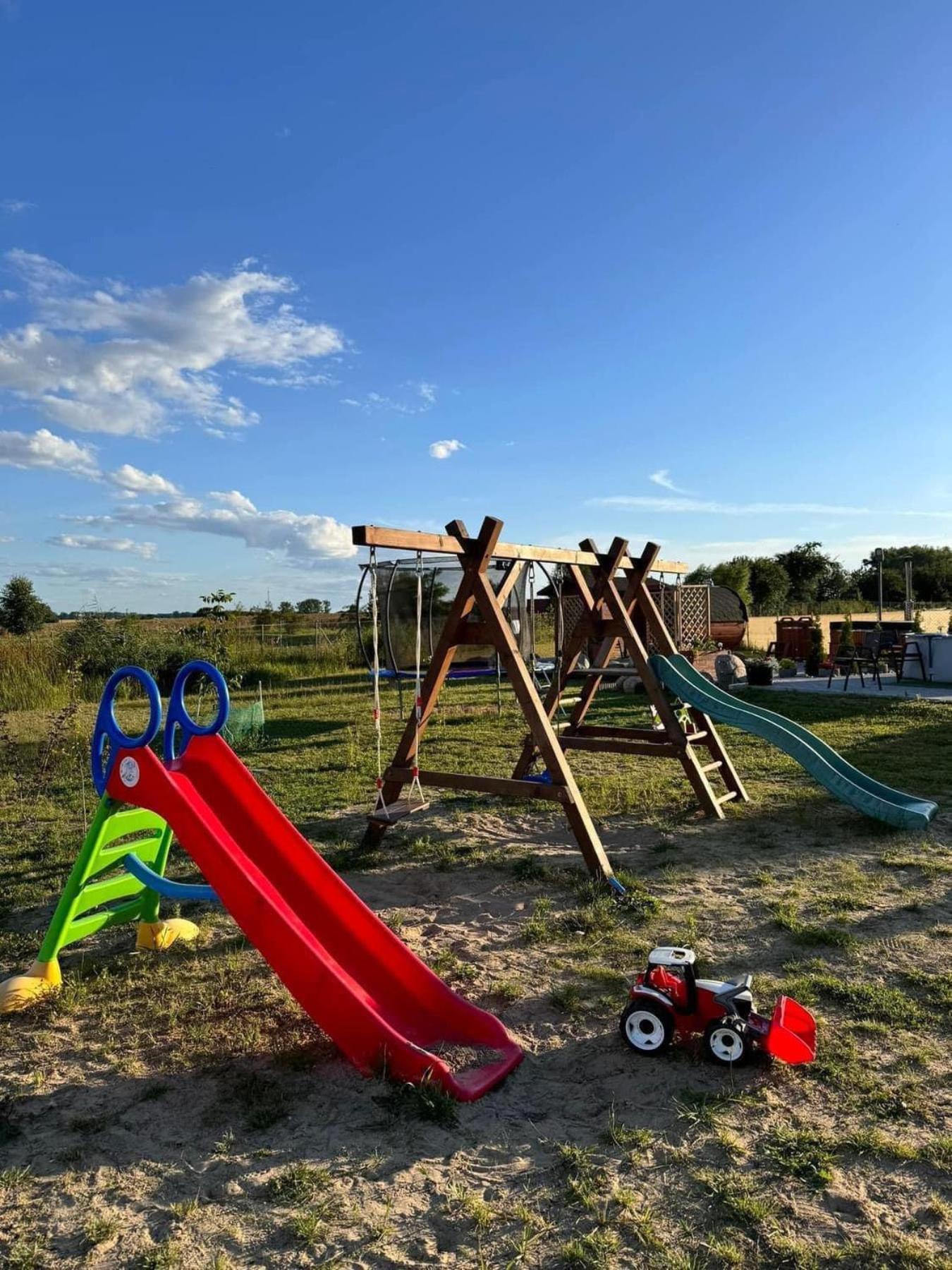 Sloneczny Horyzont Villa Zastan Buitenkant foto
